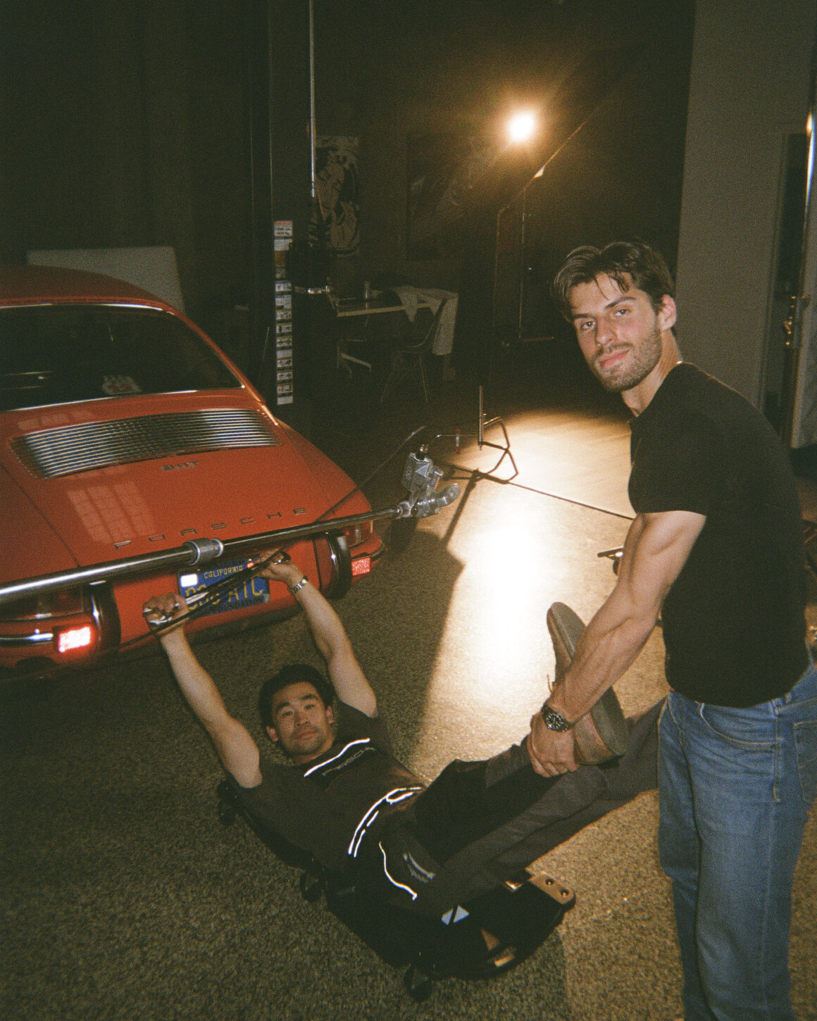 Paul on a car shoot